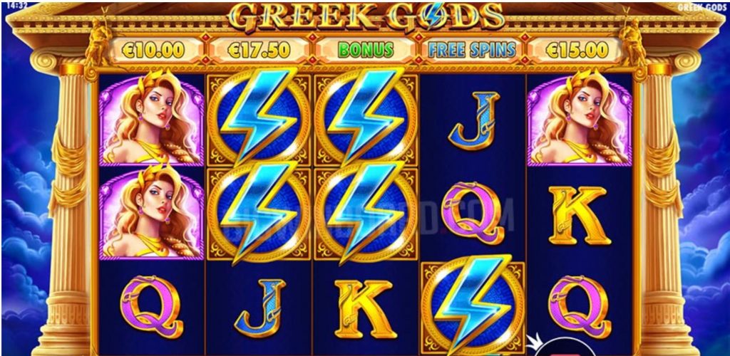 All About The Greek Gods Slots Machines